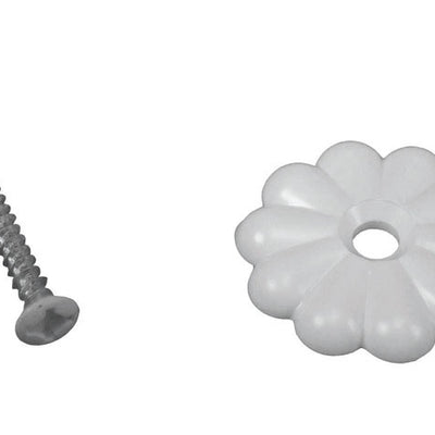 US Hardware RV Rosette Button 24 pk