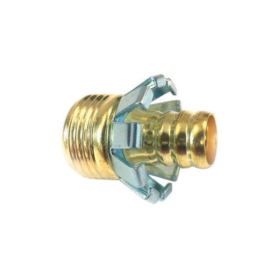 Gilmour 5/8 in. Brass Threaded Male Clinch Coupling