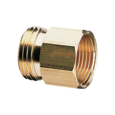 Gilmour 3/4 in. Brass Threaded Male/Female Hose Connector