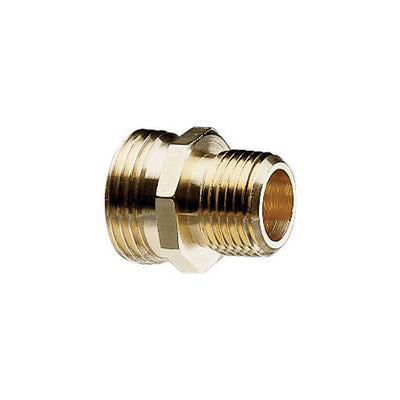 Gilmour 1/2 & 3/4 in. Brass Threaded Double Male Hose Connector