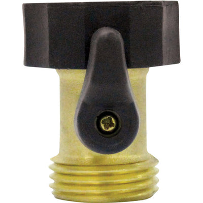 Gilmour 5/8 in. Brass Threaded Male Hose Shut-off Valve
