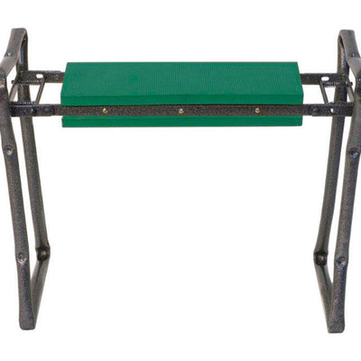 Rugg HeirLoom 24.5 in. W Black/Green Garden Kneeler/Seat
