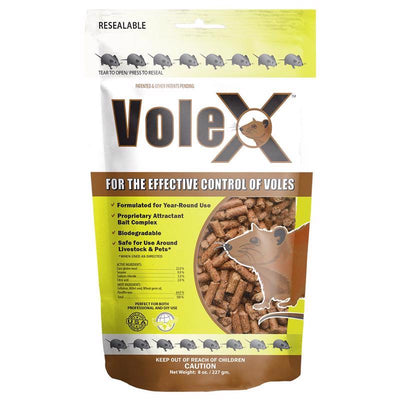 VoleX Non-Toxic Bait Pellets For Voles 8 oz