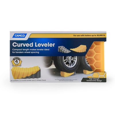 Camco 30000 lb For Curved Leveler Tandem Wheel Spacing Without Modification