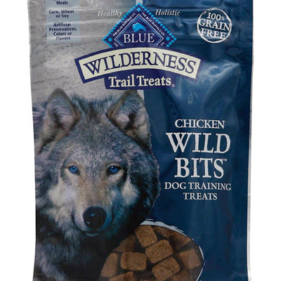 Blue Buffalo Blue Wilderness Chicken Grain Free Treats For Dog 4 oz