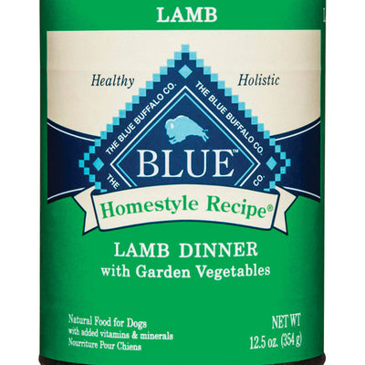 Blue Buffalo All Ages Lamb Dinner Wet Dog Food 12.5 oz