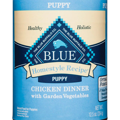 Blue Buffalo Puppy Chicken Dinner Wet Dog Food 12.5 oz