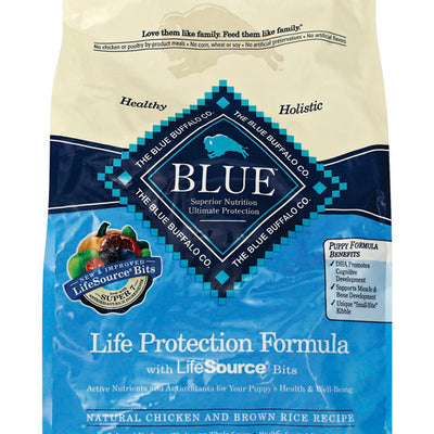 Blue Buffalo Life Protection Formula Puppy Chicken and Brown Rice Dry Dog Food 5 lb