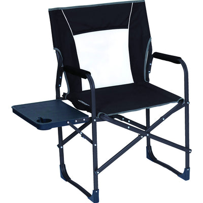 GCI Outdoor Slim-Fold Black Director's Folding Chair
