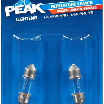 Peak Incandescent Indicator Miniature Automotive Bulb DE3175