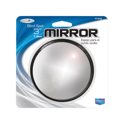 Custom Accessories Silver Blind Spot Mirror