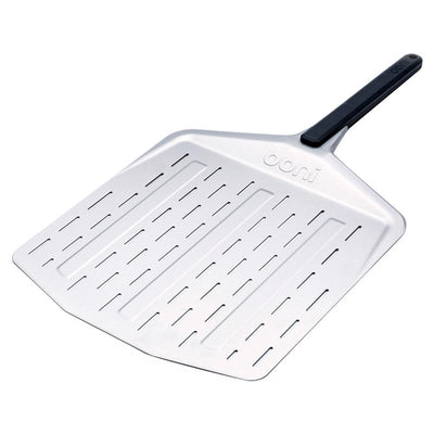 Ooni 14 in Perforated Black/Silver Pizza Peel