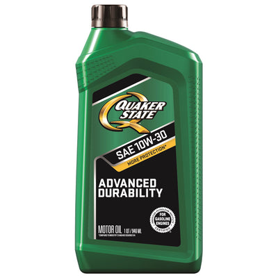 Quaker State Peak Performance 10W-30 4-Cycle Conventional Motor Oil 1 qt
