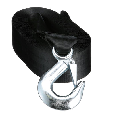 Seachoice 2 in. W X 20 ft. L Black Winch Strap 1320 lb