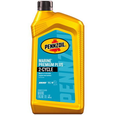 Pennzoil Marine TC-W3 2-Cycle Synthetic Blend Engine Oil 1 qt