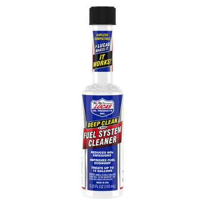 Lucas Oil Products Deep Clean Gasoline Fuel Treatment 5.25 oz