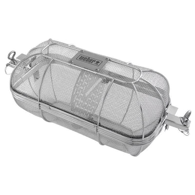 Weber Stainless Steel Crisping Basket 18.95 in. L X 7.9 in. W