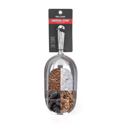 Grill Mark Aluminum Silver Charcoal/Pellet Scoop
