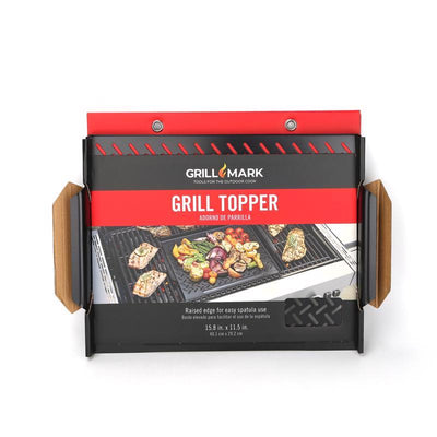 Grill Mark Steel Grill Topper 16 in. L X 12 in. W