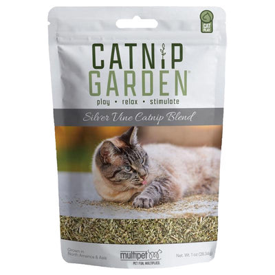 Multipet Catnip Garden Silver Vine Catnip For Cats 1 oz