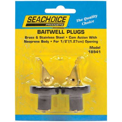 Seachoice Neoprene 1/2 in. W Deck and Baitwell Plugs