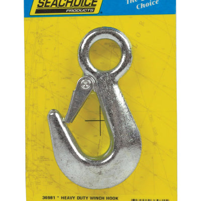 Seachoice Zinc-Plated Steel 3-7/8 in. L X 5/8 in. W Winch Hook