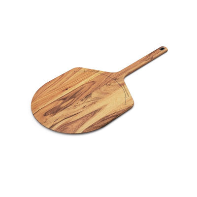 Gozney Acacia Placement Peel, Large, 14'', Acacia Wood Pizza Peel 32.66 in. L X 14 in. W