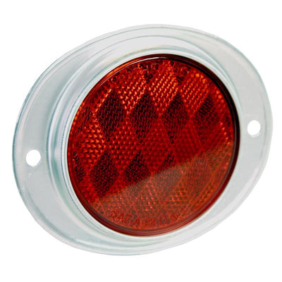 Hopkins Red Round Reflector