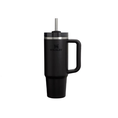 Stanley The Quencher H2.0 FlowState 30 oz Black BPA Free Double-Wall Vacuum Insulated Tumbler