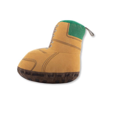 Pet Shop by Fringe Studio Brown/Green Plush Watch Your Step Dog Toy