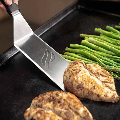 Blackstone Plastic/Stainless Steel Black/Silver Griddle Spatula
