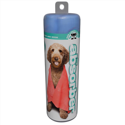 The Absorber Dog Lover's Towel Blue Dog Absorbent Towel