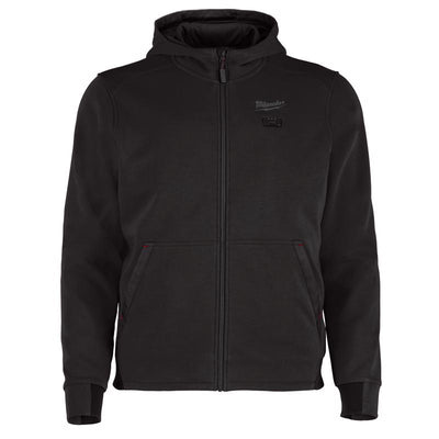 Milwaukee M12 L Long Sleeve Men's Hooded Heated Hoodie Black