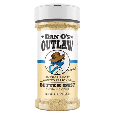 Dan-O's Outlaw Butter Dust BBQ Seasoning 6.9 oz