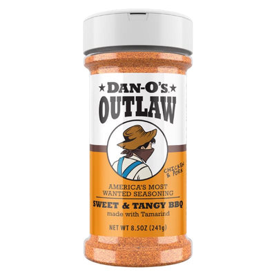 Dan-O's Outlaw Sweet & Tangy BBQ BBQ Seasoning 8.5 oz