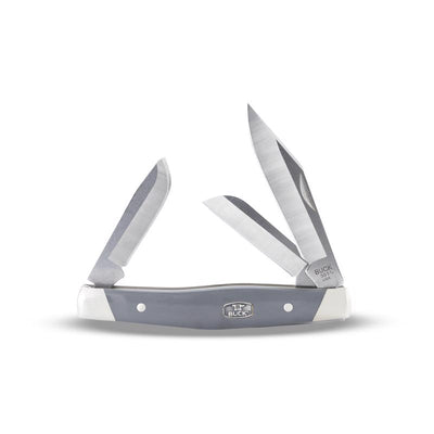 Buck Knives 301 Stockman Gray 420 HC Stainless Steel > 6 in. Pocket Knife