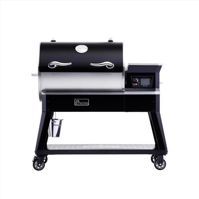 Recteq Patio Legend 600 Wood Pellet WiFi Grill and Smoker Black/Silver