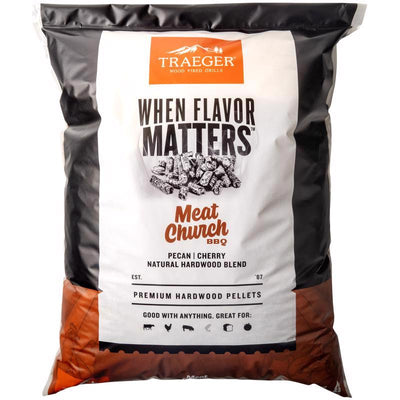 Traeger Meat Church Hardwood Pellets All Natural Cherry/Pecan 20 lb