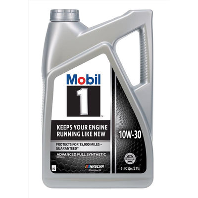 Mobil 1 10W-30 Gasoline Motor Oil 5 qt