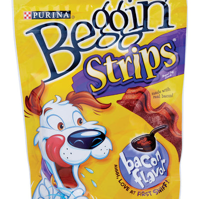Purina Beggin Strips Bacon Treats For Dog 6 oz