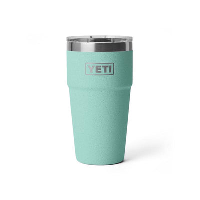 YETI Rambler 20 oz Sea Stone BPA Free Stackable Tumbler with MagSlider Lid
