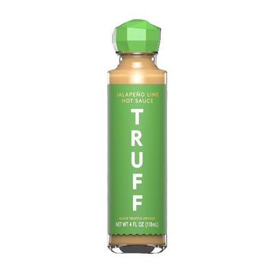 Truff Gluten Free Black Truffle Jalapeno Lime Hot Sauce 4 oz
