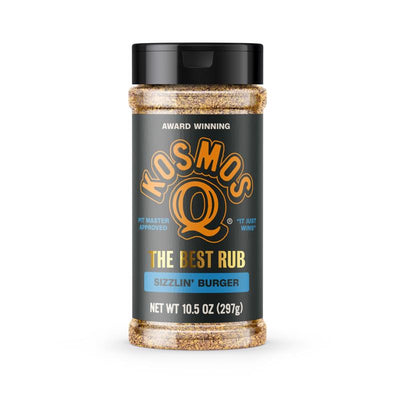 Kosmos Q The Best Rub Sizzlin' Burger BBQ Rub 10.5 oz
