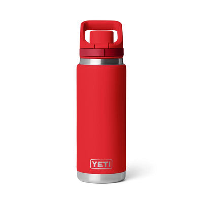YETI Rambler 26 Rescue Red BPA Free Bottle with Flip Chug Cap
