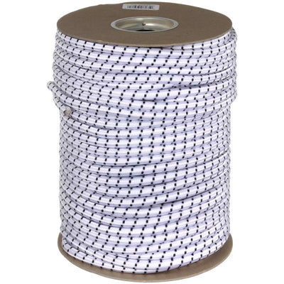 Keeper White Bungee Cord Reel 300 foot in. L X 3/8 in.