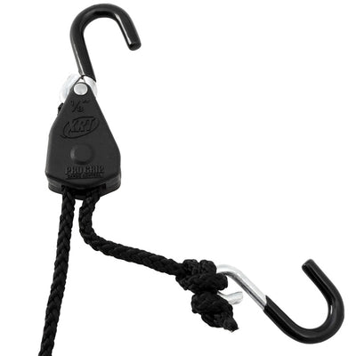 ProGrip 1/8 in. W X 5-1/2 ft. L Black Particle Rope Lock Tie Down 2 pk