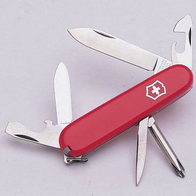 Victorinox Tinker Red 420 HC Stainless Steel 3-4 in. Multi-Function Knife