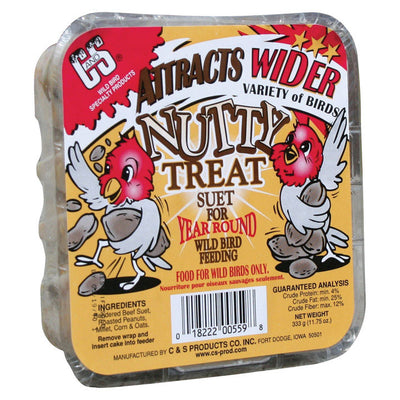 C&S Products Nutty Treat Wild Bird Food 11.75 oz