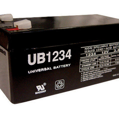 Universal Power Group UB1234 3.4 Ah 12 V Lead Acid Battery