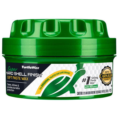 Turtle Wax Super Hard Shell Finish Auto Wax 14 oz